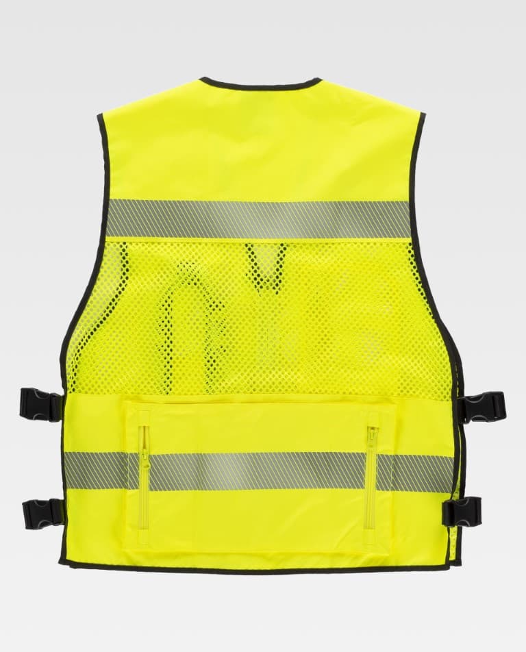 CHALECO AV WORKTEAM C3604 MALLA AJUSTABLE T-U