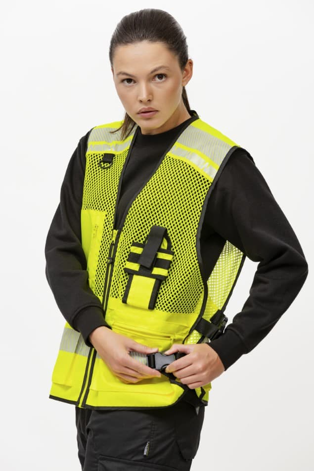 CHALECO AV WORKTEAM C3604 MALLA AJUSTABLE T-U