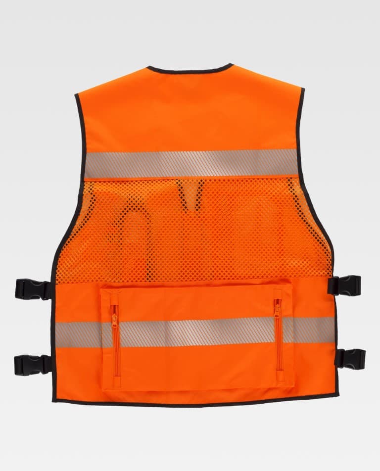 CHALECO AV WORKTEAM C3604 MALLA AJUSTABLE T-U