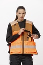 CHALECO AV WORKTEAM C3604 MALLA AJUSTABLE T-U
