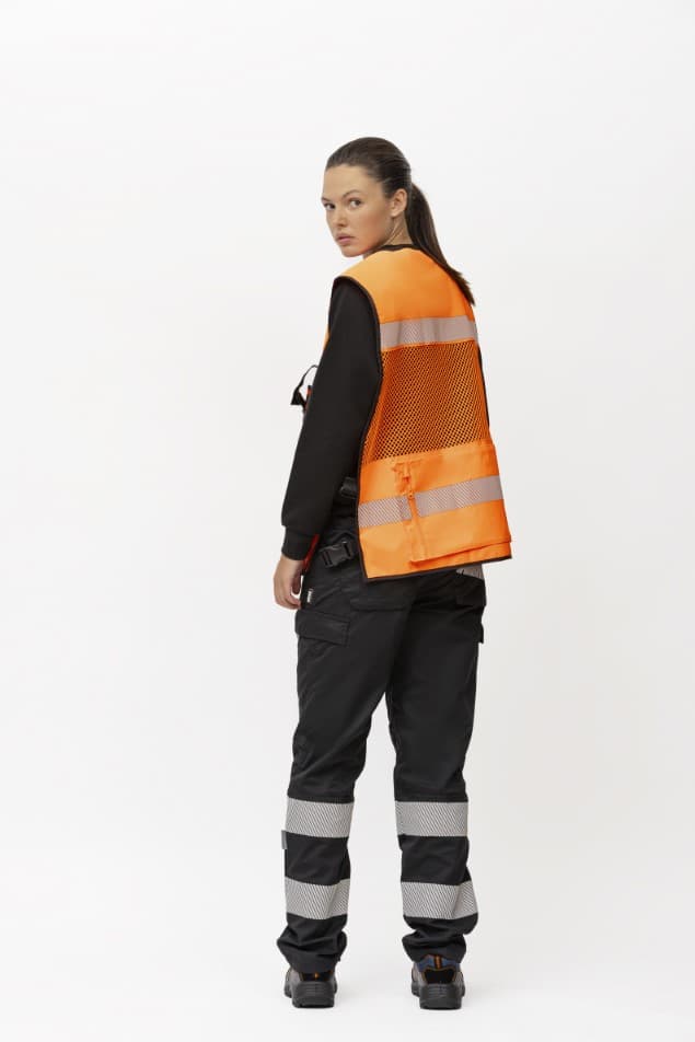 CHALECO AV WORKTEAM C3604 MALLA AJUSTABLE T-U