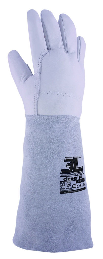 GUANTE 3L VACUNO TEMP. 250GR CLEVER N