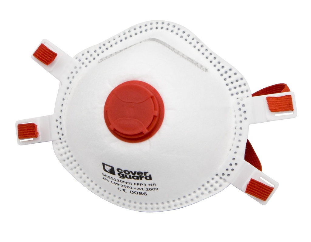 MASCARILLA FFP3 C/V MOLDEADA 6RES130 CAJA 10UDS