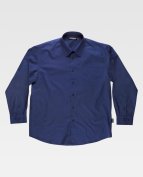 [80567] CAMISA WORKTEAM B8000 M/LARGA