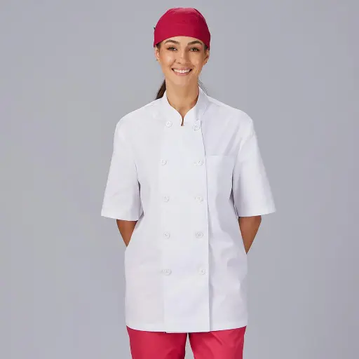 [91677] CAMISA CHEF UNISEX GARY´S 9160 M/CORTA