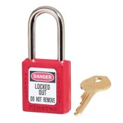 [91150] MASTERLOCK CANDADO ACERO 410KARED LLAVES IGUALES