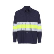 [88952] CAMISA AV SEANA  FIBER 2 BICOLOR