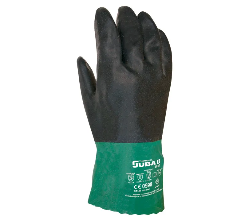GUANTE JUBA NEOPRENO 5630 THERMA OIL