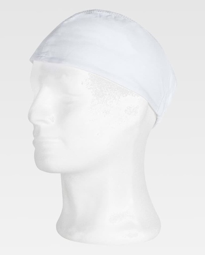 GORRO BLANCO ALIMENTACION WORKTEAM M615