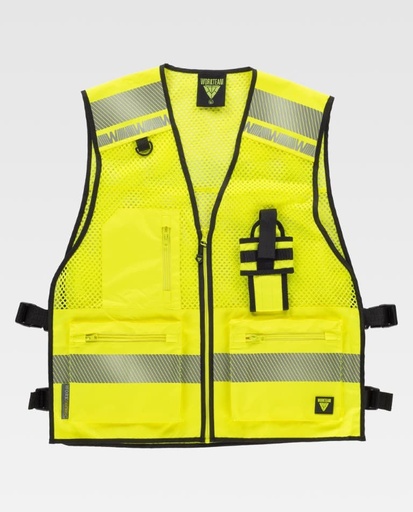 CHALECO AV WORKTEAM C3604 MALLA AJUSTABLE T-U